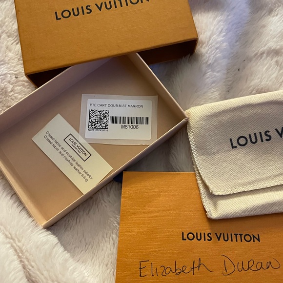 Louis Vuitton double card holder from the nigo collection.. - Picture 13 of 13